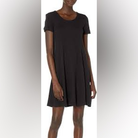Daily Ritual Black T-Shirt Dress Size Medium - Picture 1 of 4